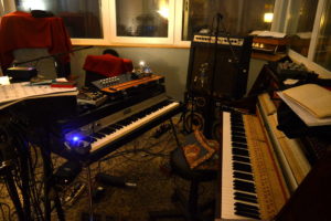 Farwest Mandolinistic Orchestra at studio